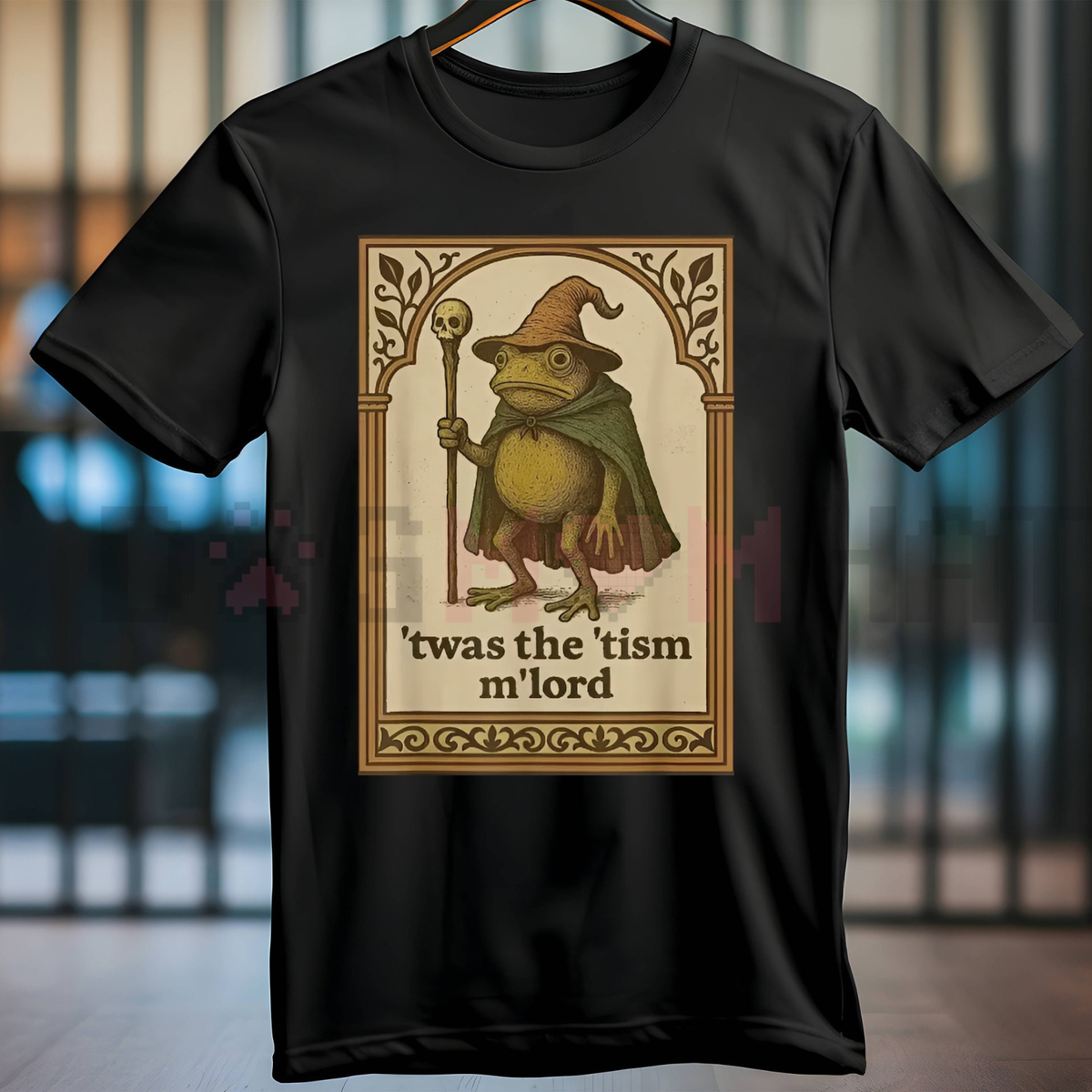 Wizard Frog Autism Consciousness T-Shirt