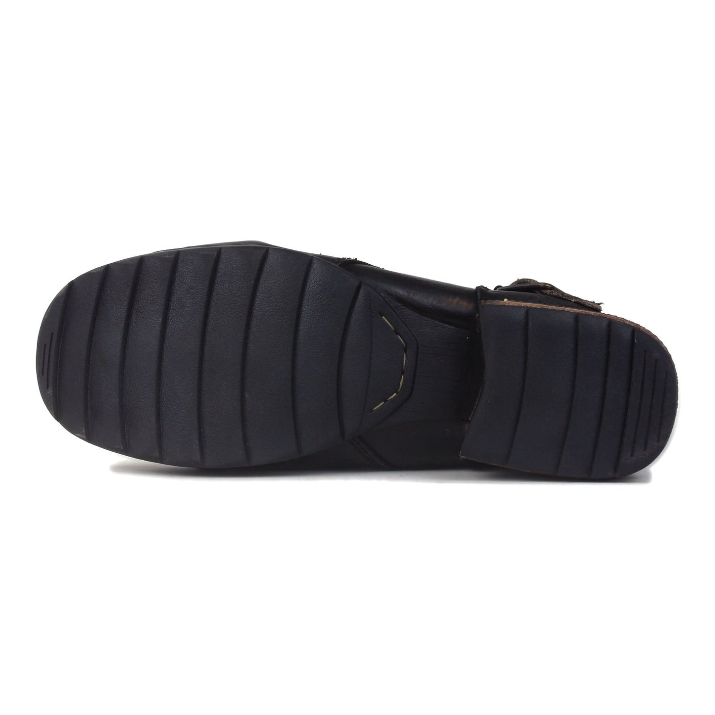 Botines de cuero para hombre OS-5008-1-BS