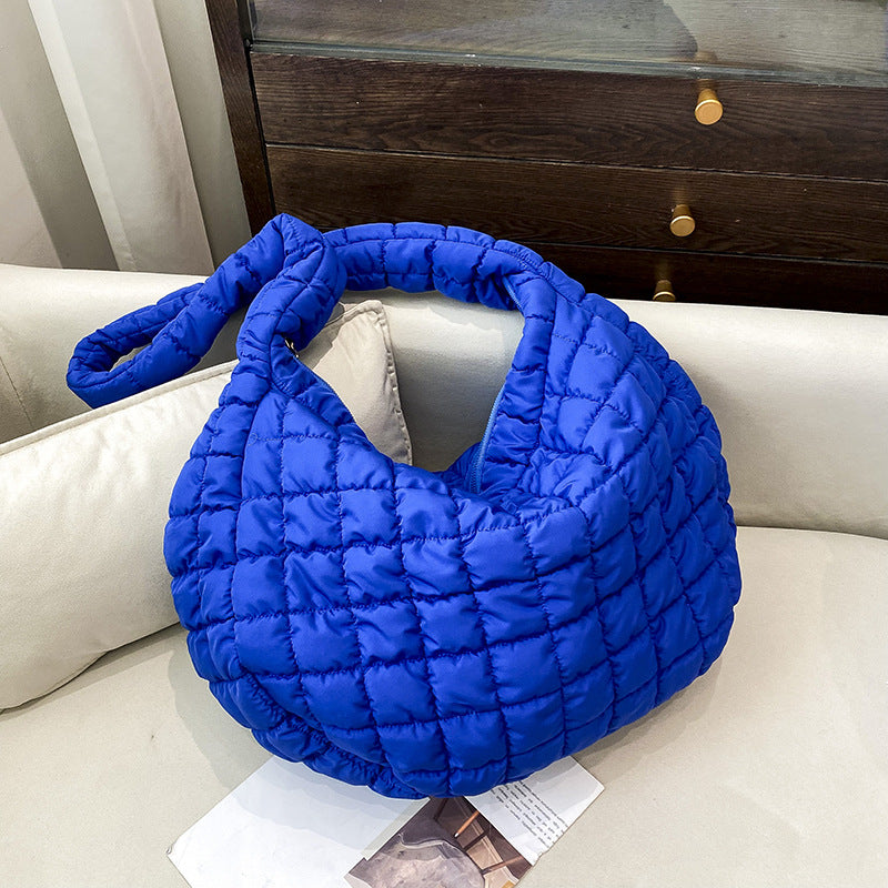 Down Jacket Shoulder Messenger Bag Travel Bag