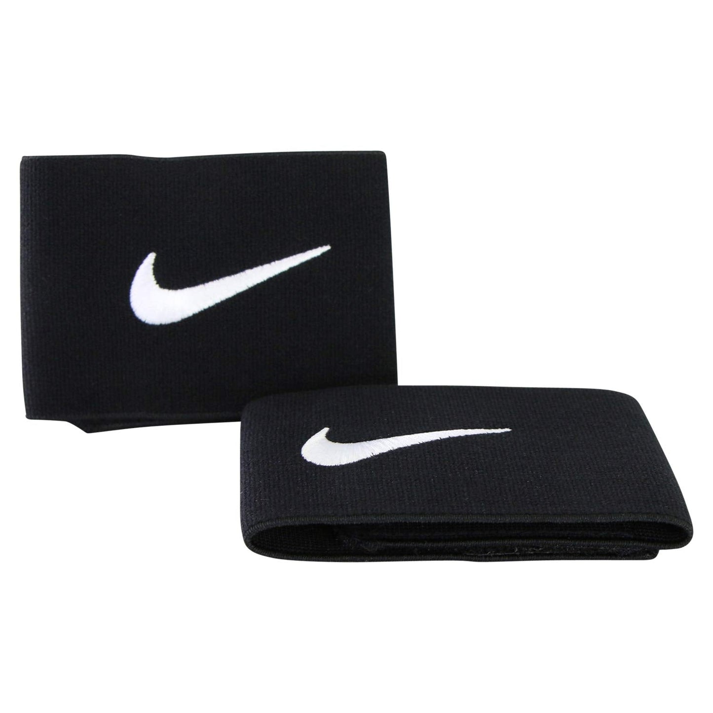 Nike Unisexs Guard Stay II Football Straps Black/White One Size