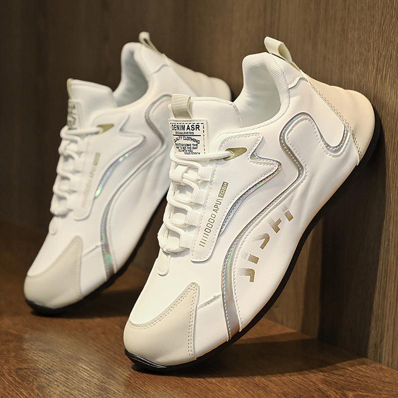 Zapatillas deportivas con cordones de color blocking Mandoto para hombre, transpirables, de caña baja, para correr y caminar