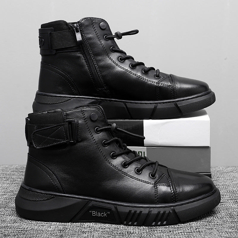 Men's Black Martin Boots
