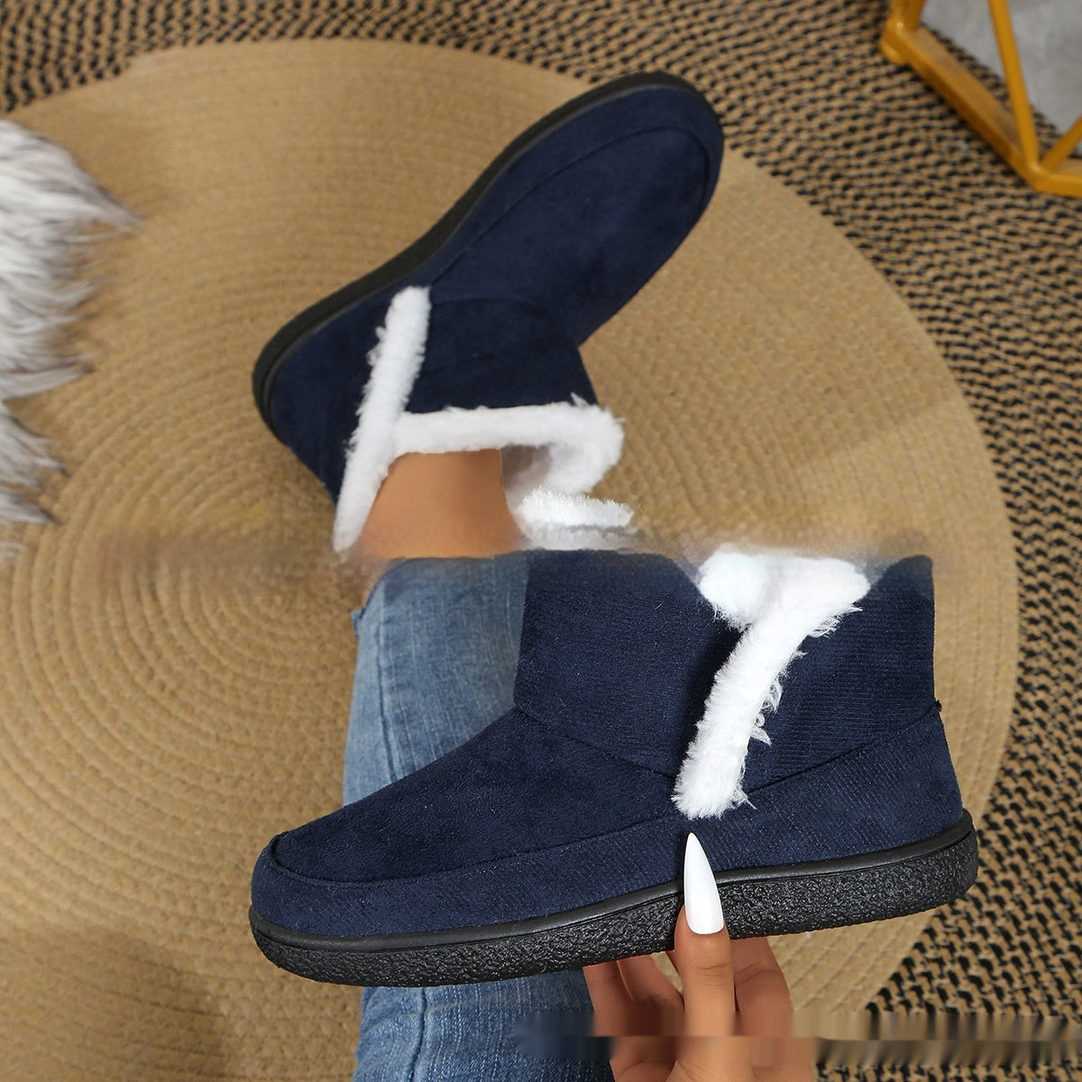 Insulated Cotton-padded Flats