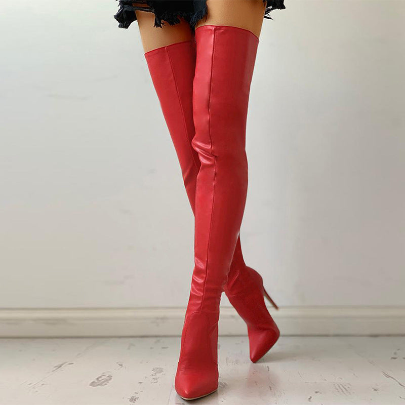 Women's Personality Below The Knee Plus Size Boots