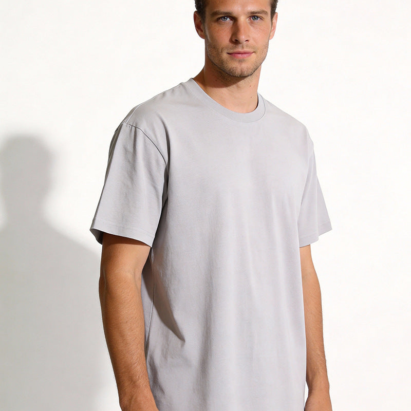 Cotton T-shirt ColorfulUnisexSolid Color