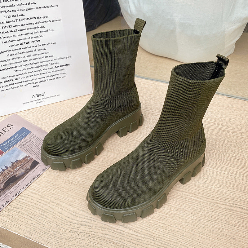 Women's Short Thin Skinny Boots