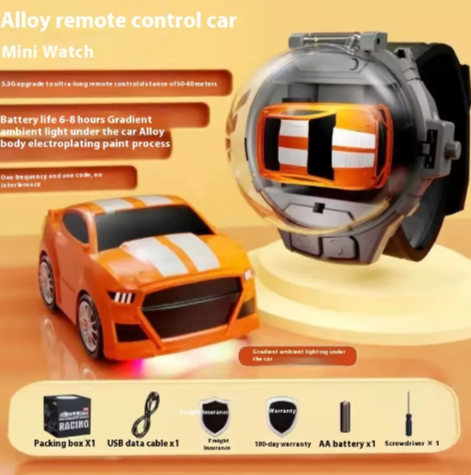 MiniDrive Remote Control Car – Electric Mini Car with Watch Control