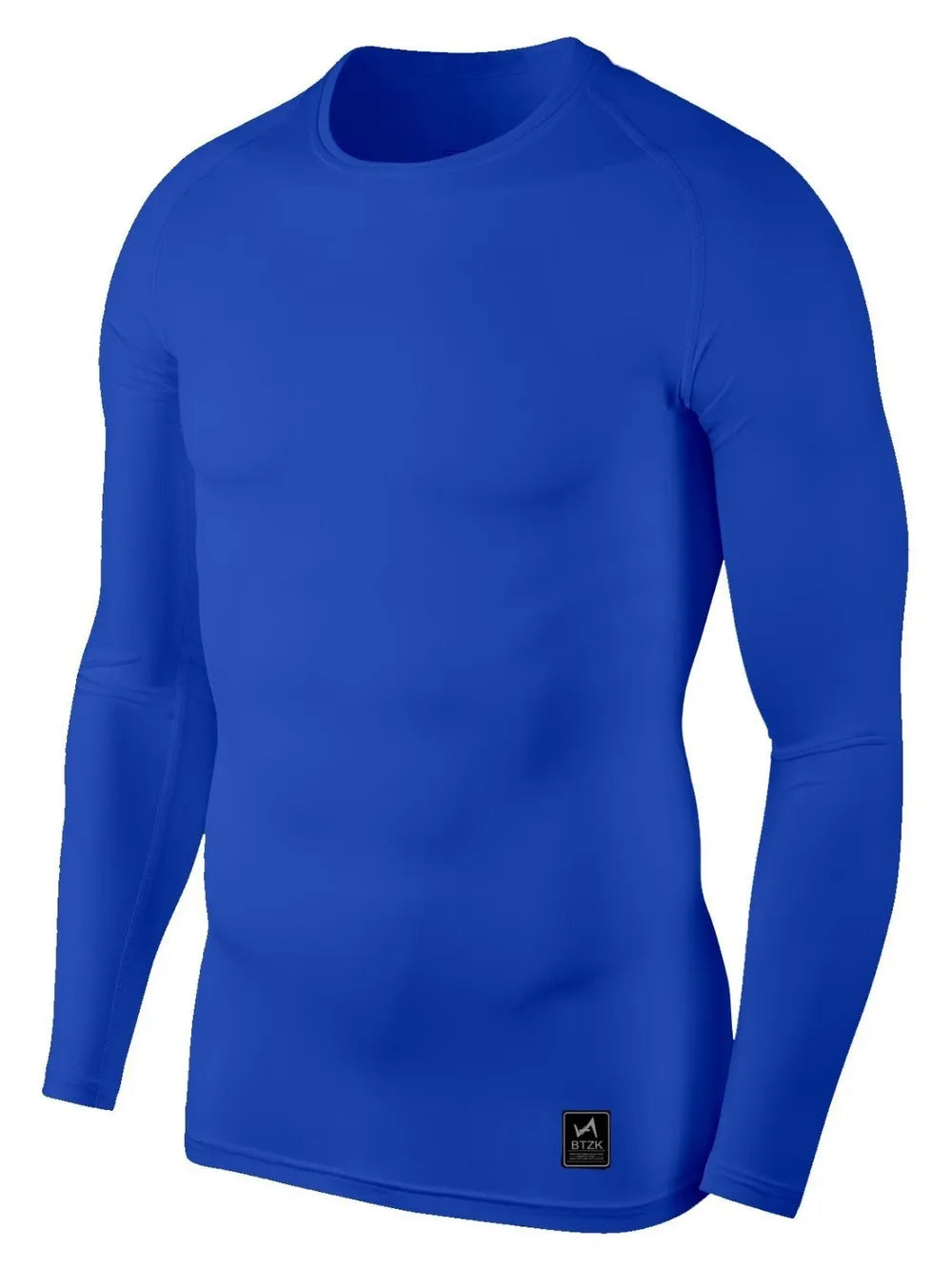Camiseta transpirable de cuello redondo de talla grande para hombre