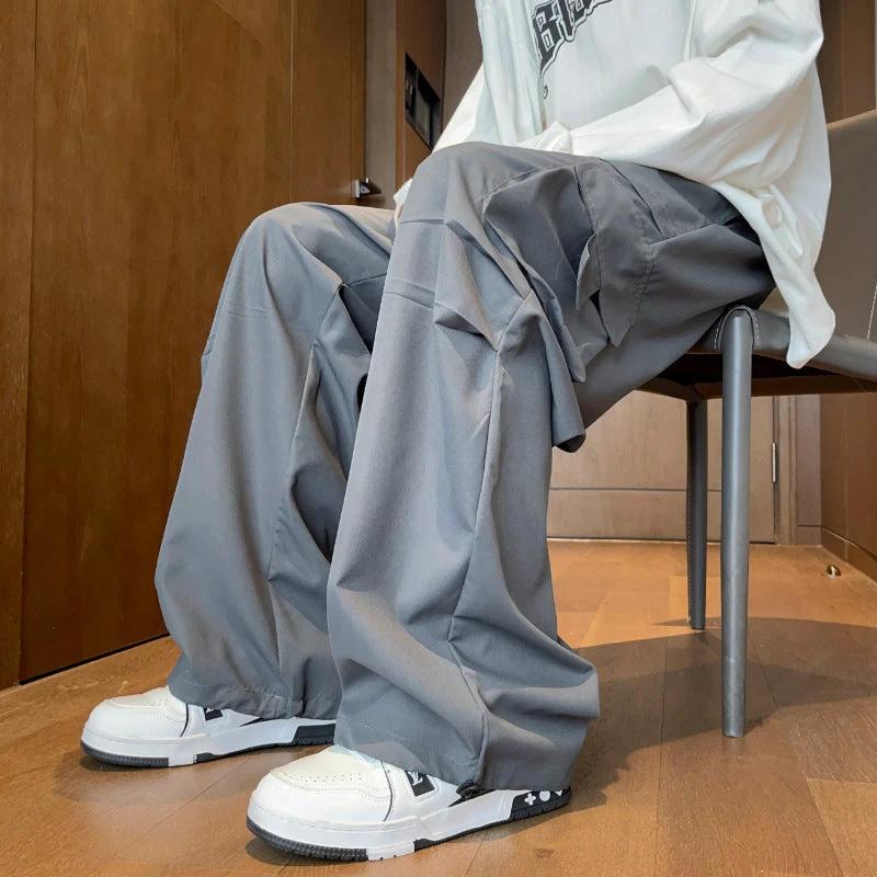 Loose Straight Casual Cargo Pants For Men
