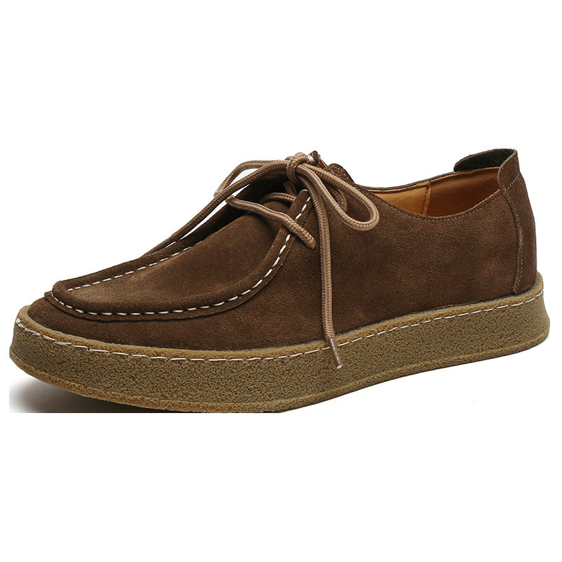 All Match Suede British Style Casual Flats