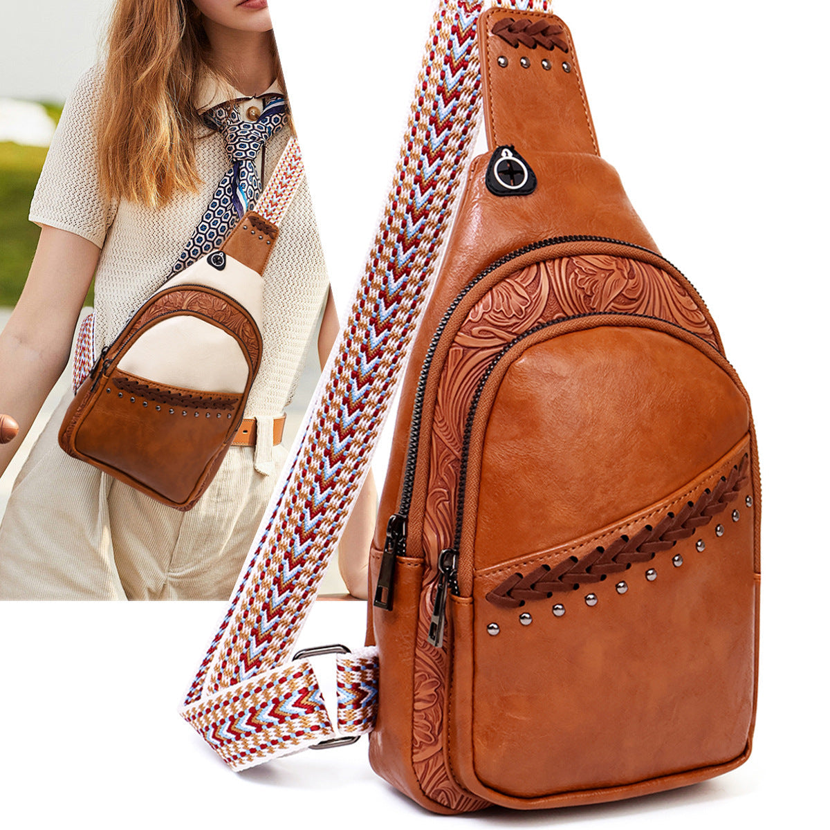 Women's Messenger Fashion Chest Bag Messenger Bag