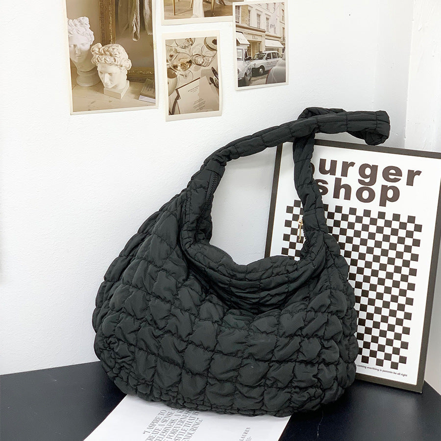 Women's Cloud Pleated Crossbody Travel Bag