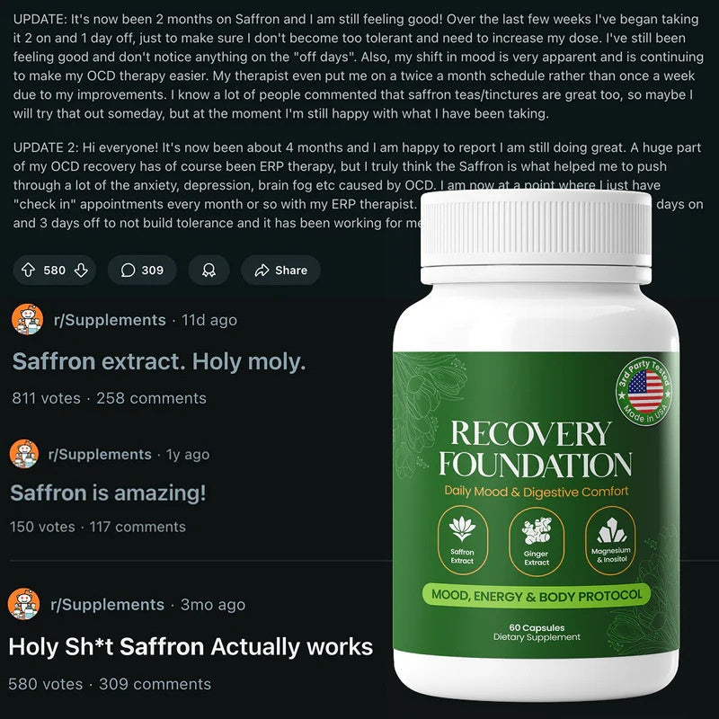 60-Count Balance Capsules RECOVERY FOUNDATION