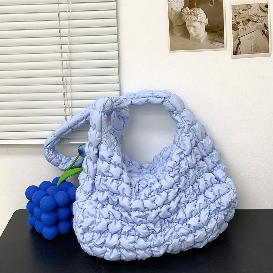 Women's Cloud Pleated Crossbody Travel Bag