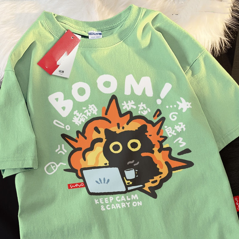 Cartoon Cotton T-Shirt