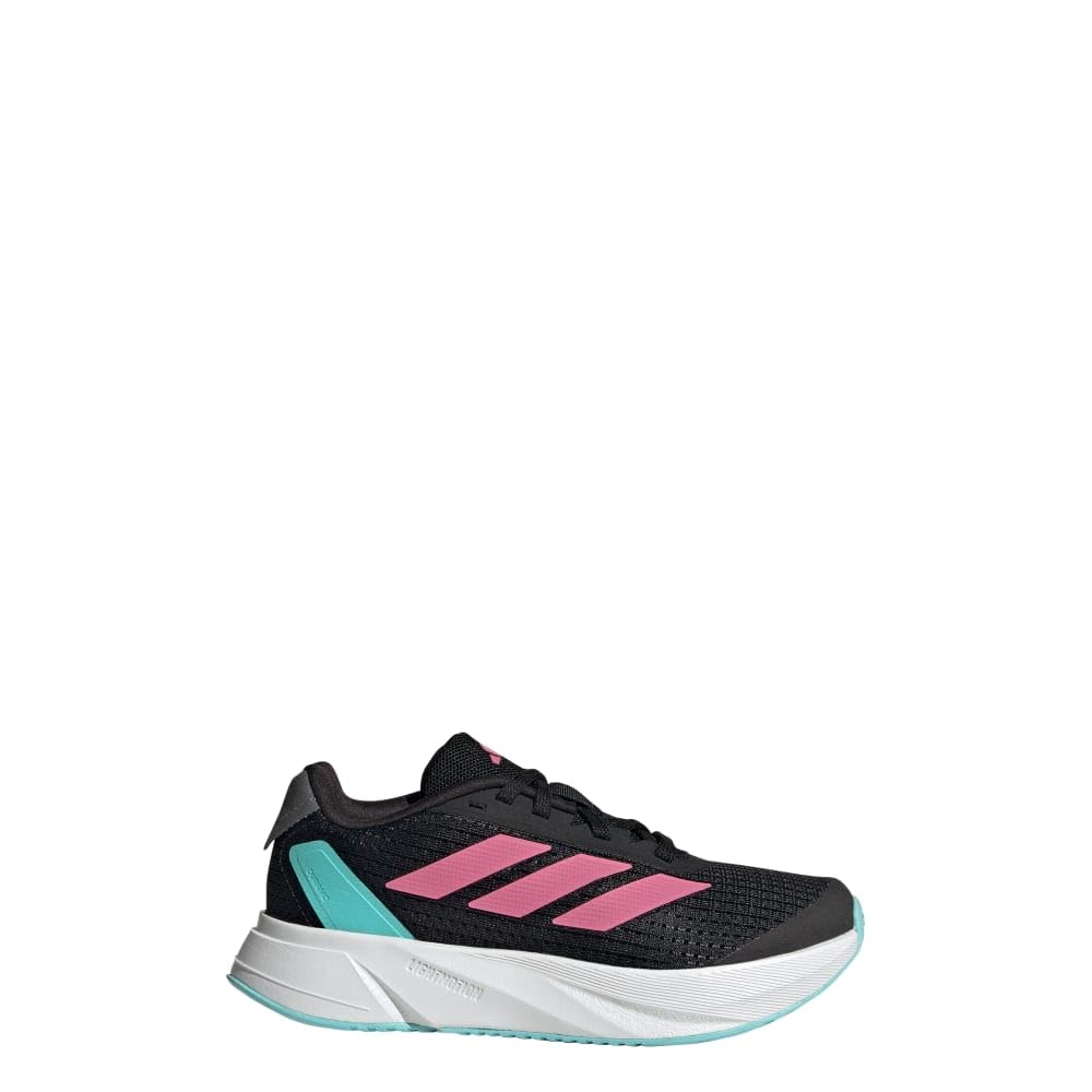 adidas Duramo SL Sneaker Black/Pink Fusion/White 12 US Unisex Little Kid