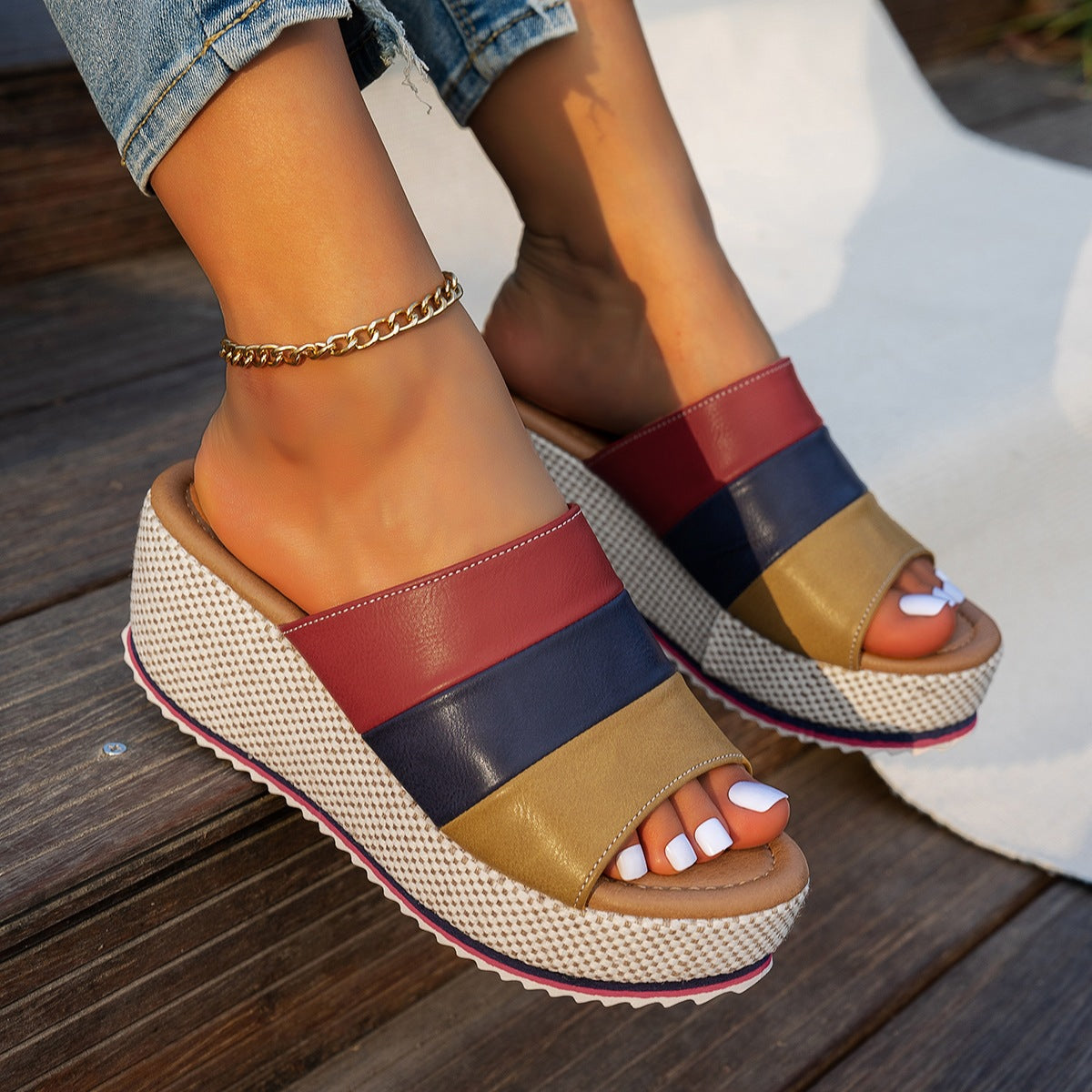 Platform Wedge Sandals