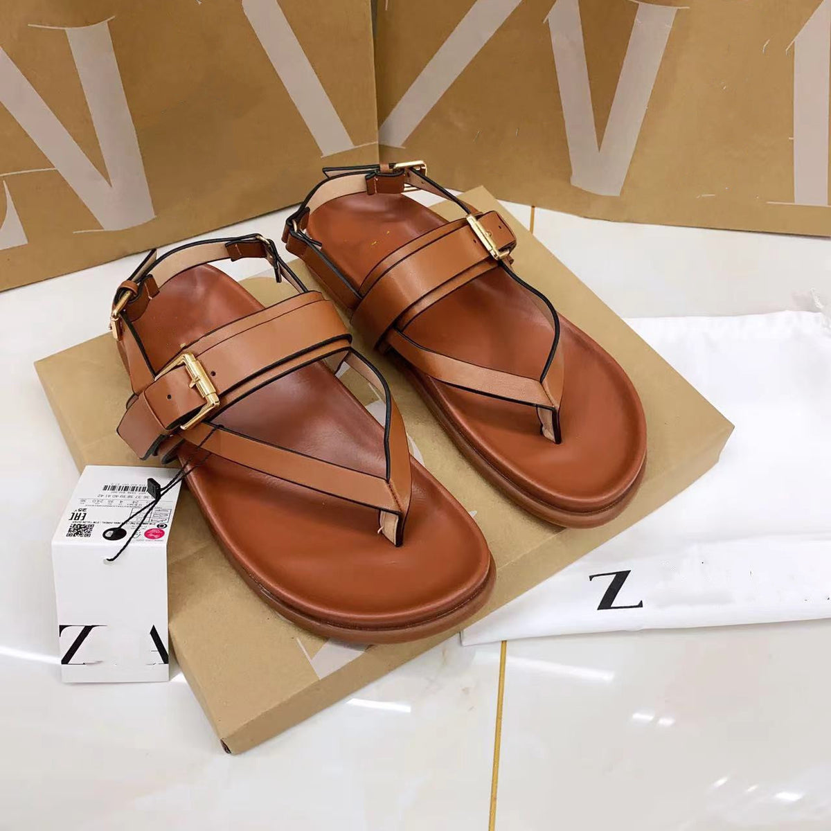 Unisex Chunky-soled Casual Sandals