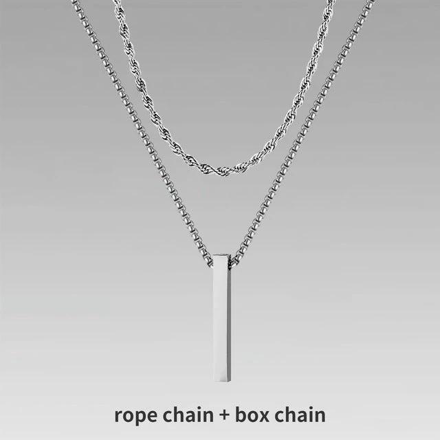 Men's Crystal Necklace