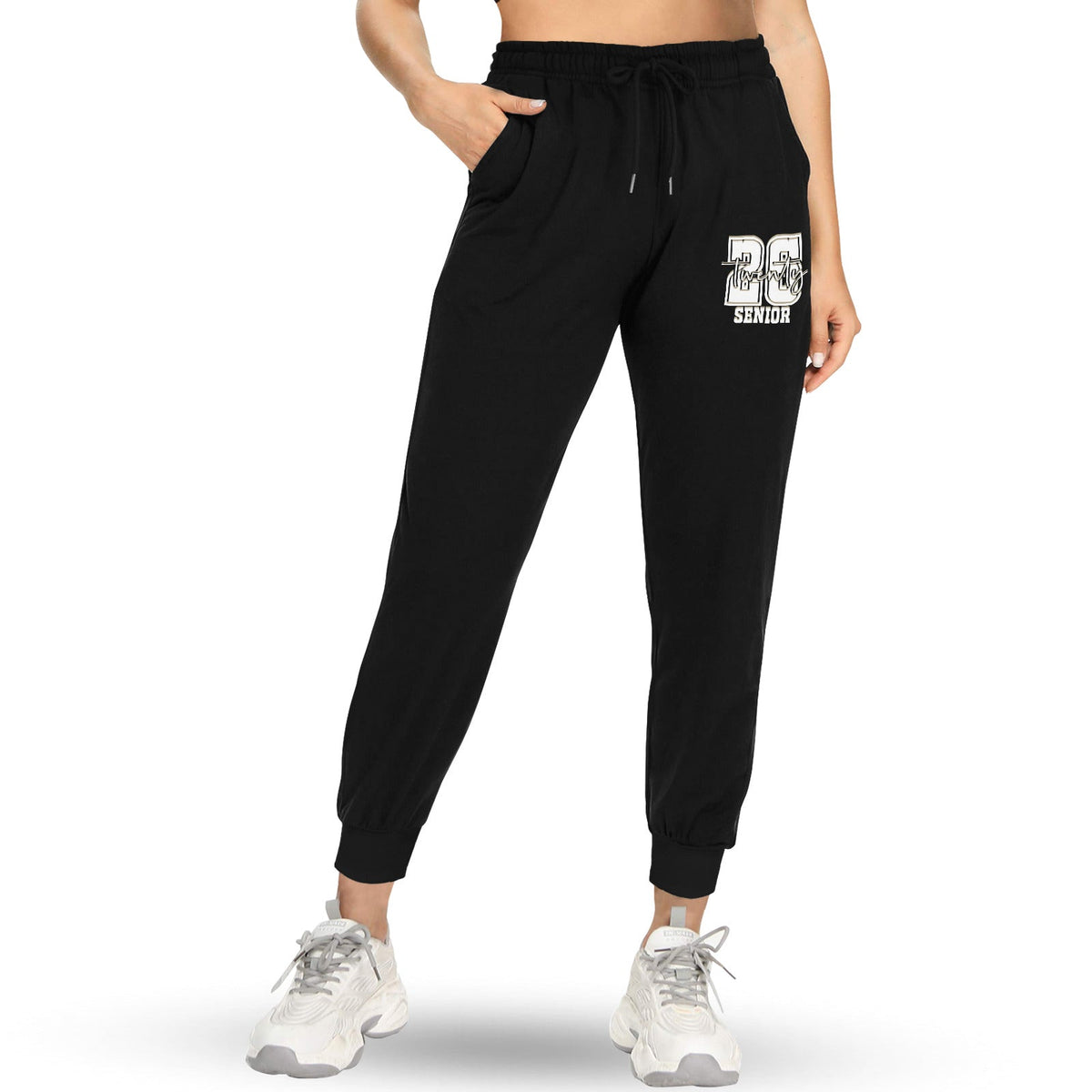 Senior 2026 Graduate Unisex Fleece Sweatpants (Left Printing) Made in USA