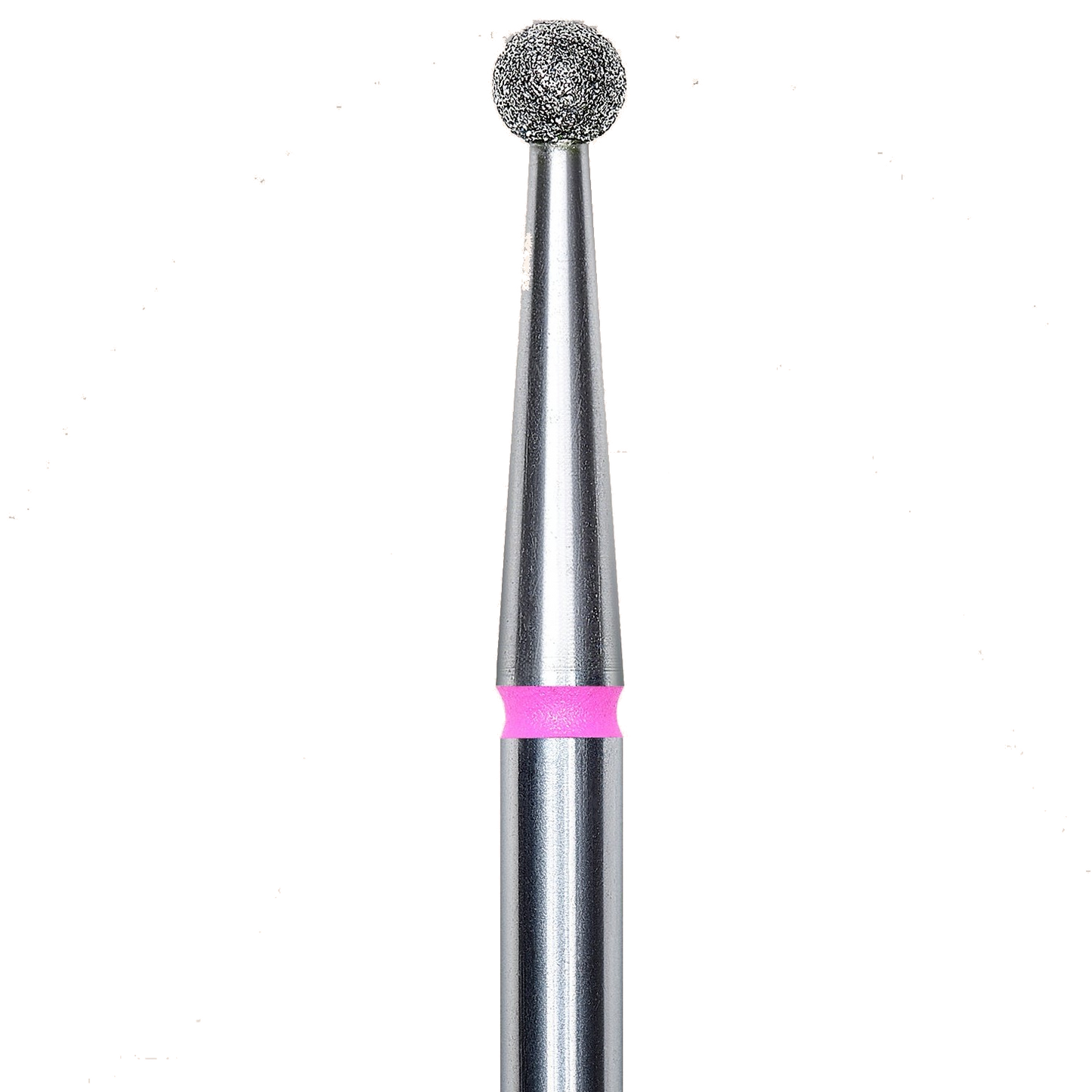 DIAMOND NAIL DRILL BIT, "BALL", RED, HEAD DIAMETER 3.5MM (FA01R035) - STALEKS™