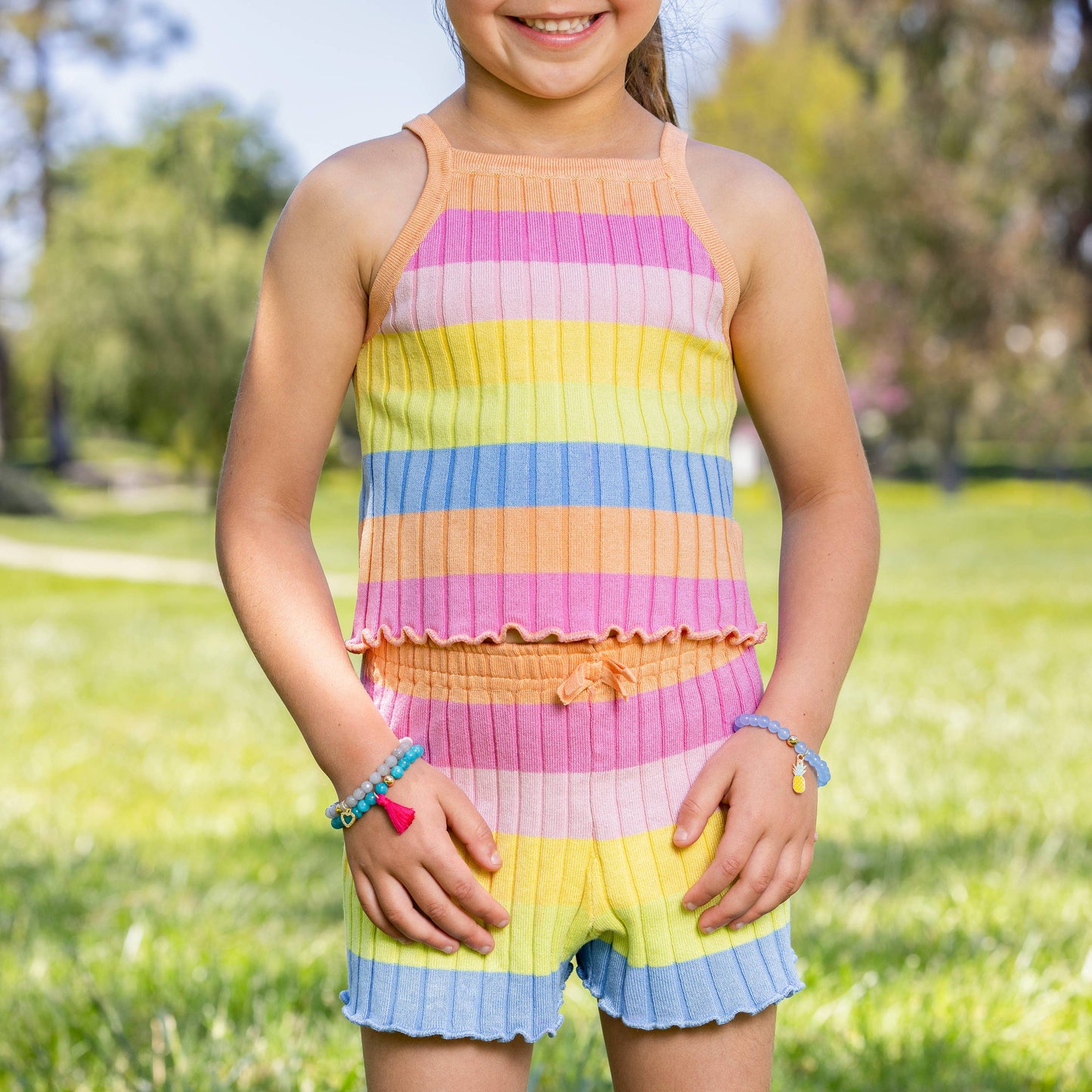 Enamel Charms Kids Bracelet