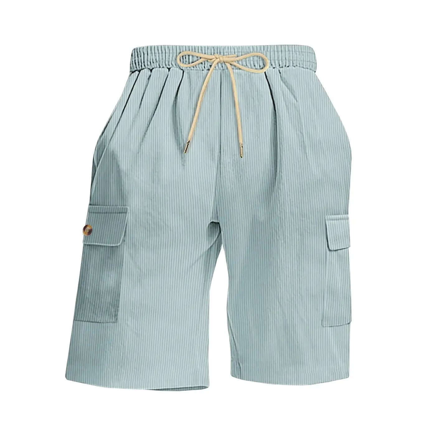 Men's Corduroy Multi-Pocket Shorts – Sports Casual Wear