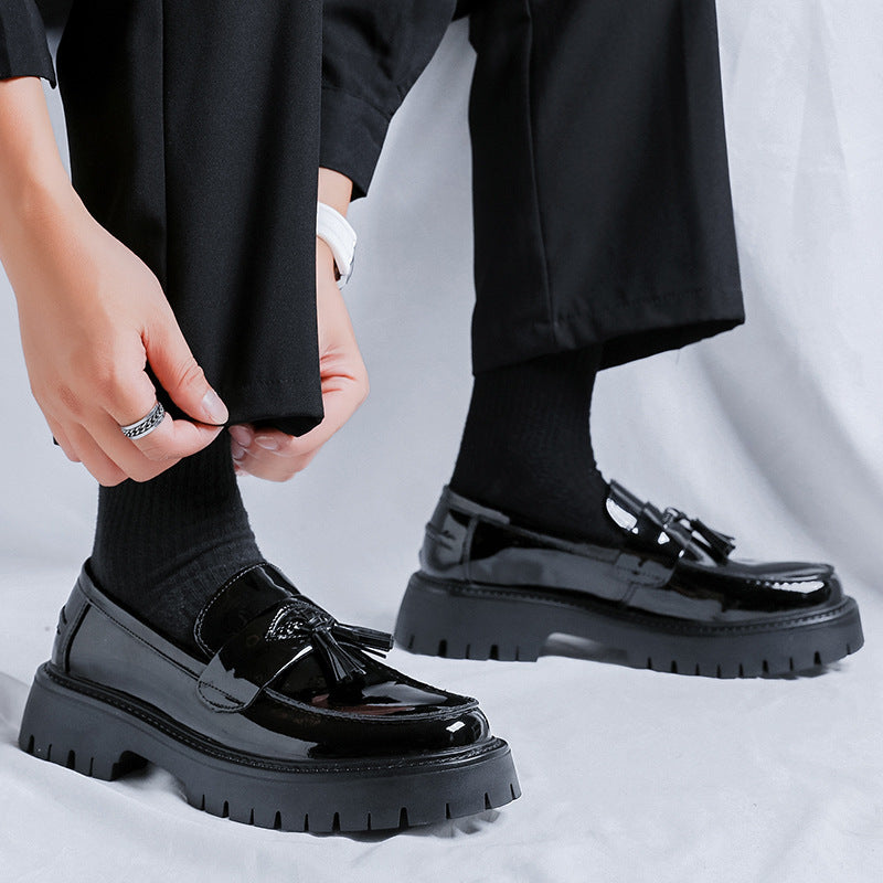 Men's Platform Tassel Loafers
