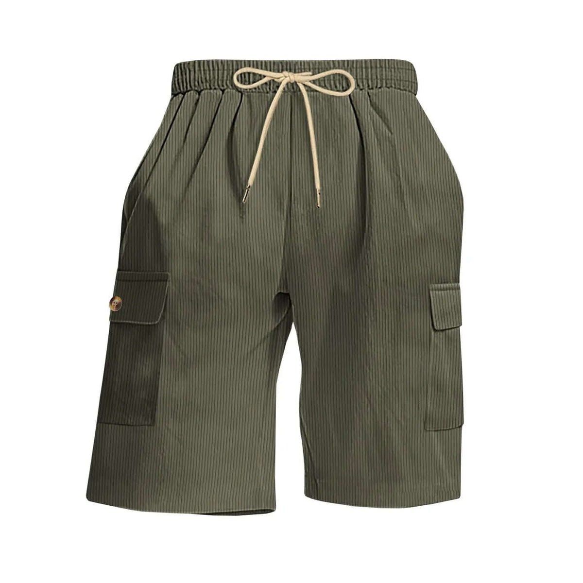 Men's Corduroy Multi-Pocket Shorts – Sports Casual Wear