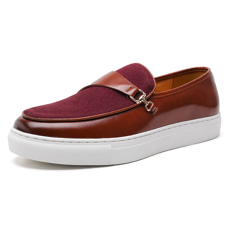 Leather Shoes Business Slip-on Casual Shoes Men
