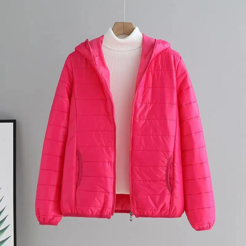 Women’s Fashionable Versatile Slimming Cotton-Padded Jacket