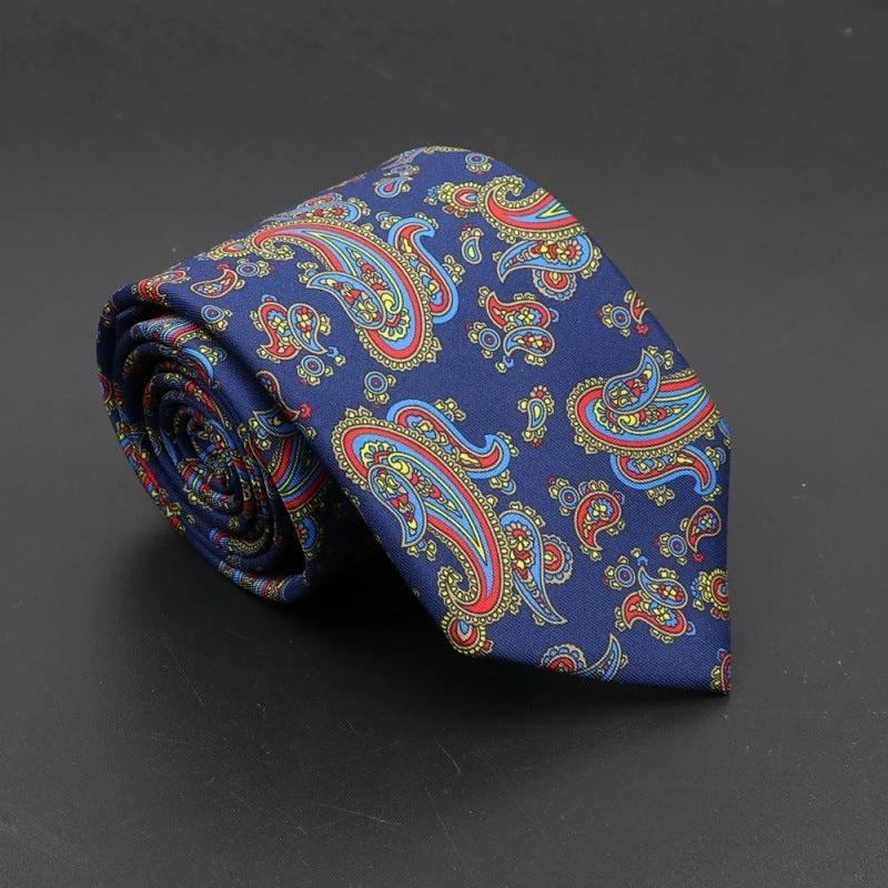 Men's Super Soft Bohemian Silk Ties