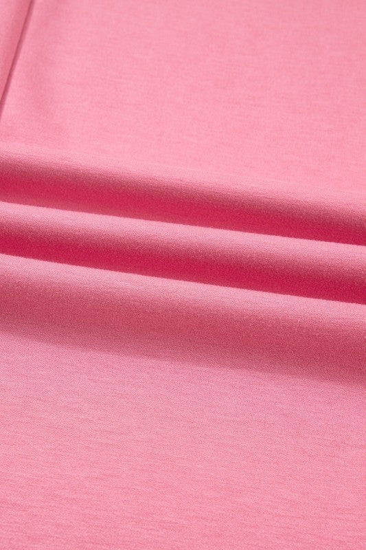 Solid Zip Up Hoodie and Pants Set