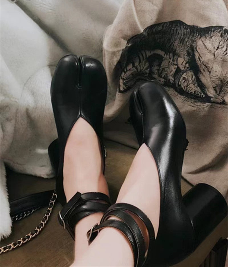 Women's Split Toe Fashion High Heels