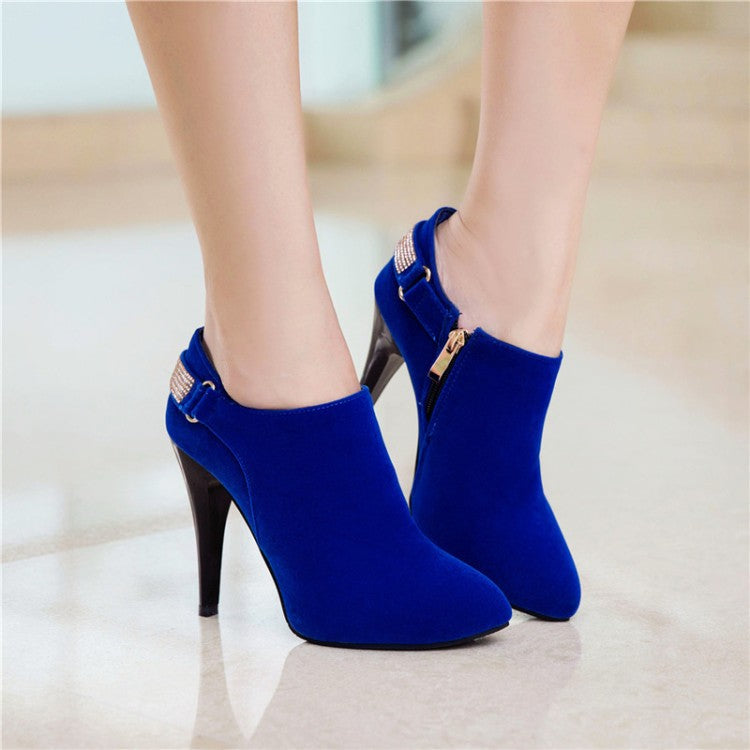 Women's High-Heeled Stiletto Platform Shoes