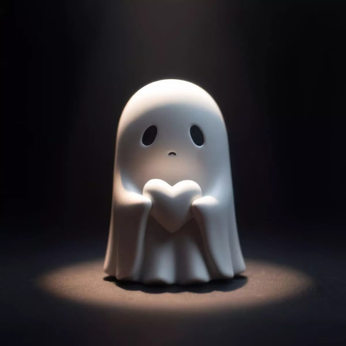 Halloween Ghost Heart Decorative Ornament