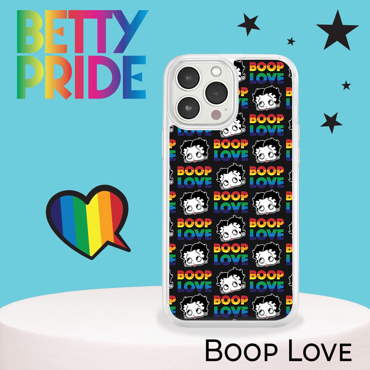 Betty Boop Pride HD Apple iPhone 12 Mag-Safe Phone Case