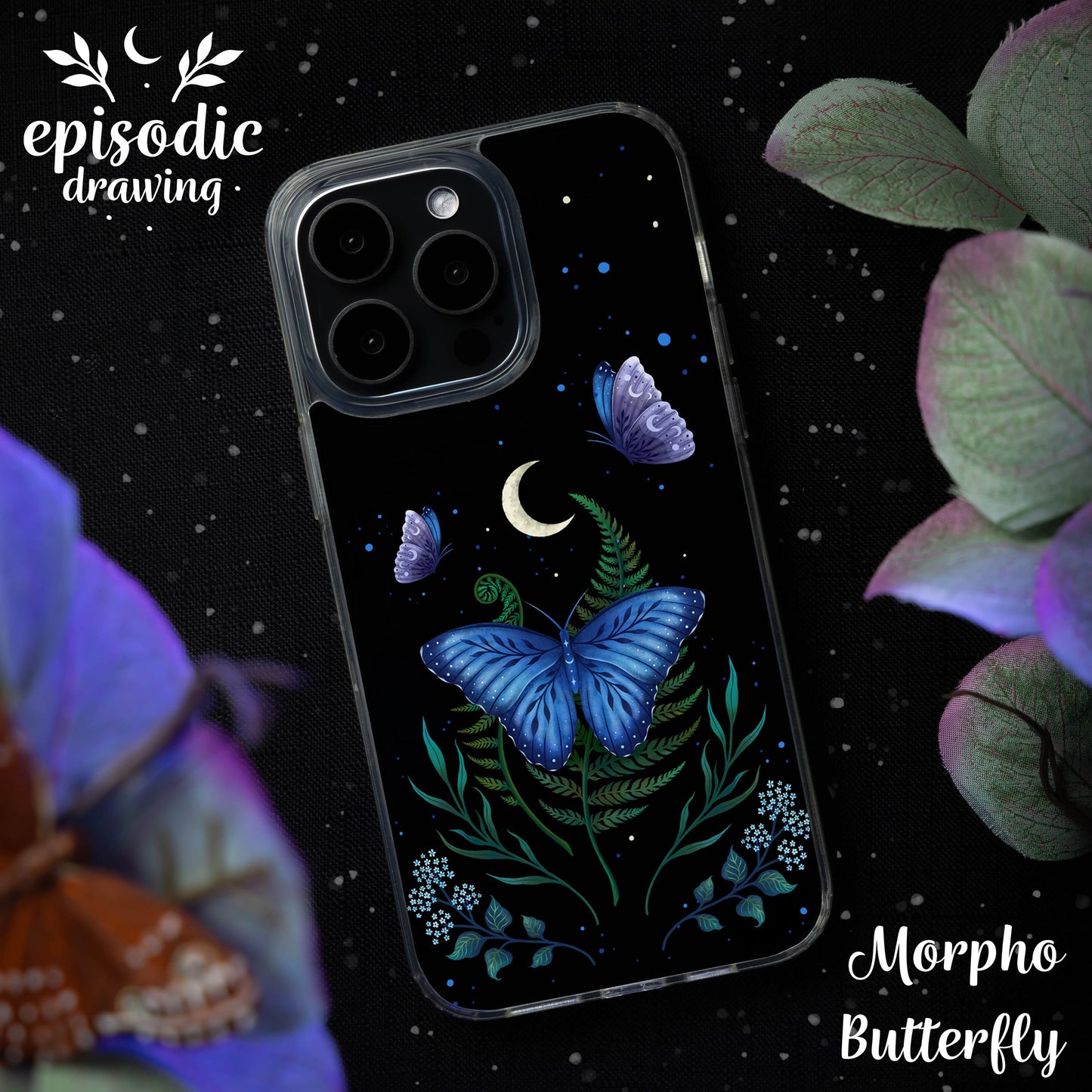 Episodic Drawing Enchanted Collection HD Apple iPhone 15 Series Mag-Safe Phone Case