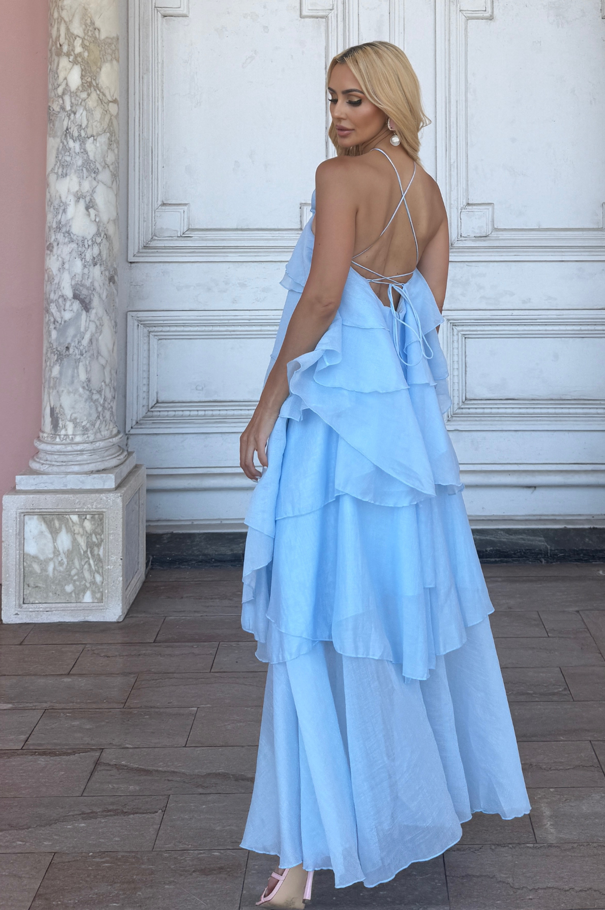 Vestido largo Riley Rose