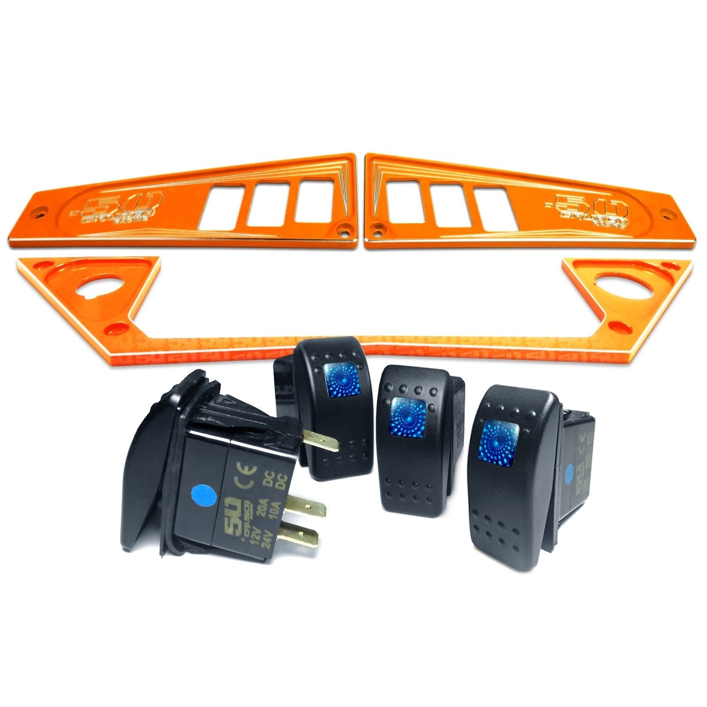 Ride Command XP1000 6 Switch Dash Panel
