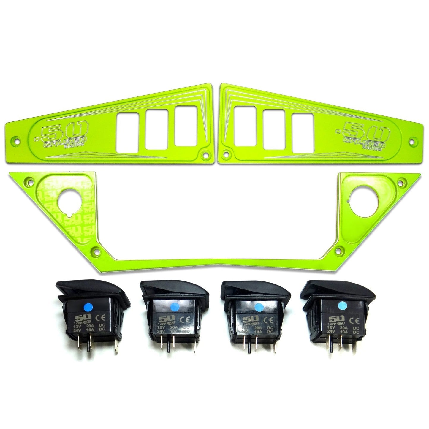 Ride Command XP1000 6 Switch Dash Panel
