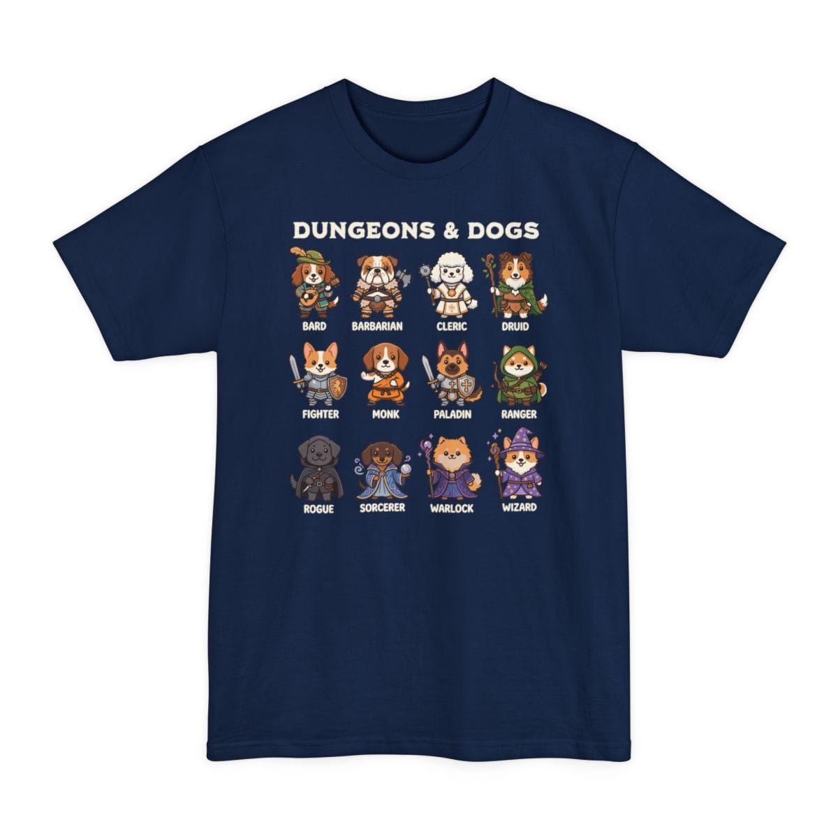 Dungeons & Dogs Tall T-Shirt
