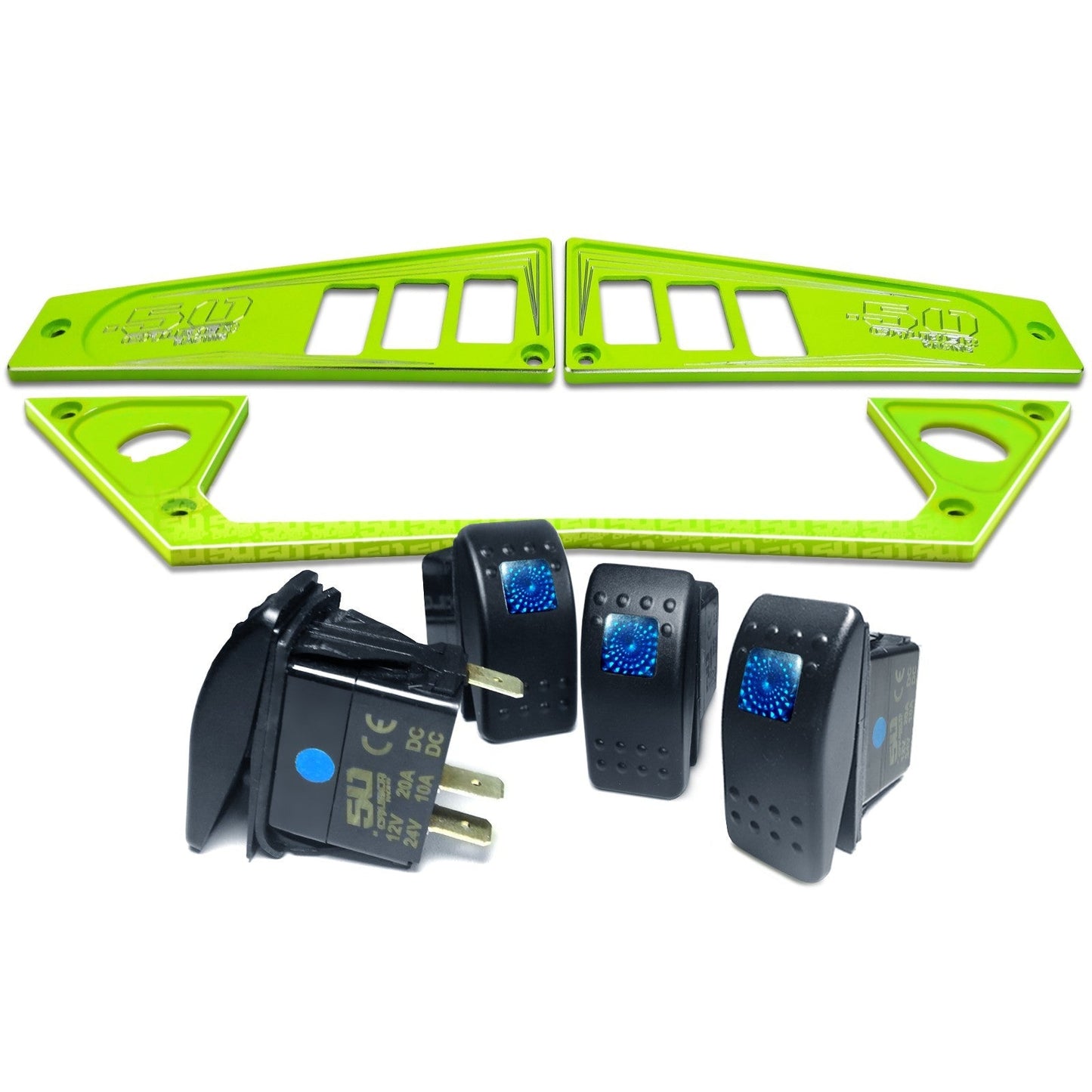Ride Command XP1000 6 Switch Dash Panel