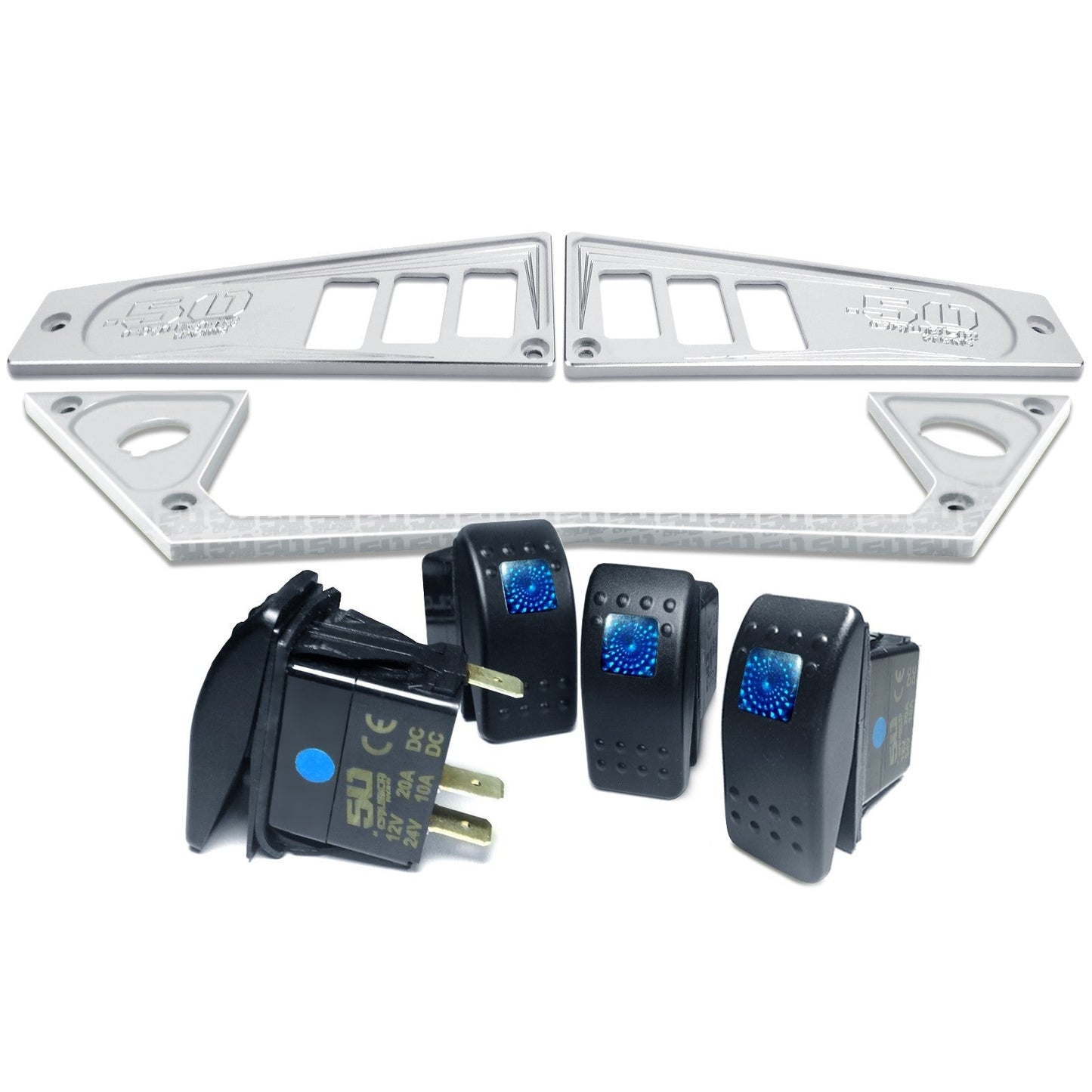 Ride Command XP1000 6 Switch Dash Panel