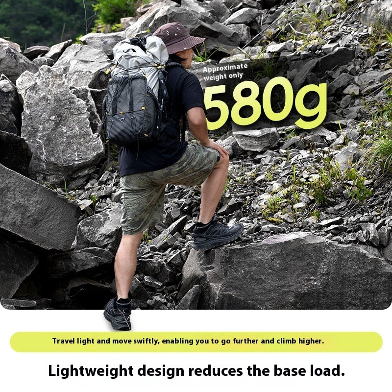 Outdoor Mountaineering Bag 35L Hiking Large Capacity Backpack