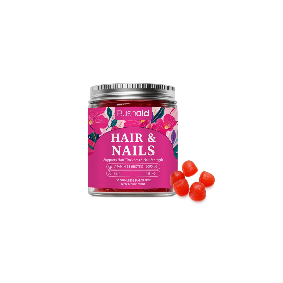 Hair And Nail Care Gummy Supplements