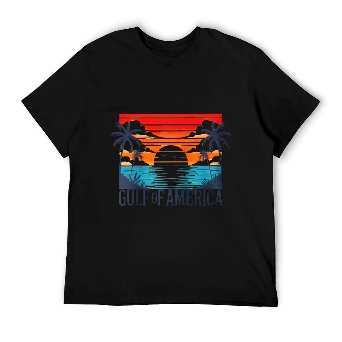 Gulf of USA America Raglan Baseball Polyester Blend T-Shirt