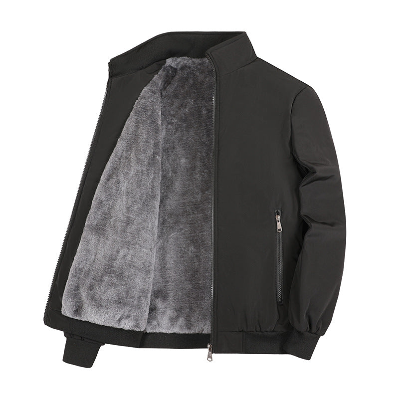 Men's Winter Cotton Coats Casual Thickening Oversized Coat