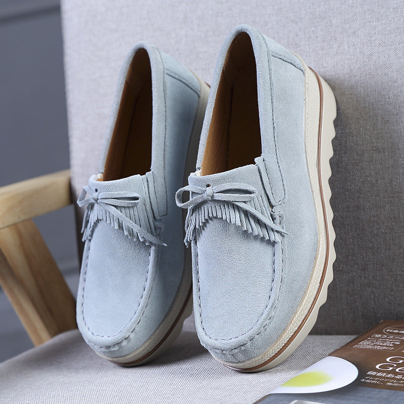 Casual Slope Heel Platform Wedges