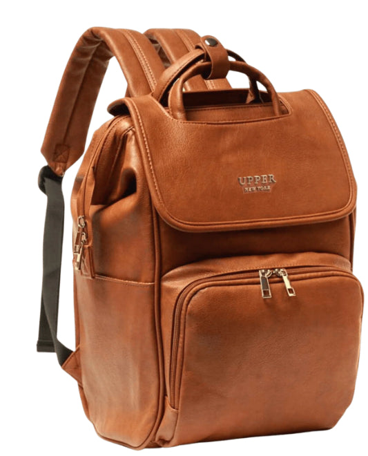 Multifunctional Large Capacity PU Backpack